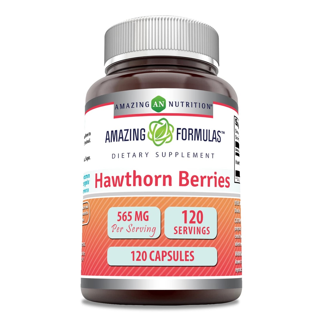Amazing Formulas Hawthorn Berries Supliment 
