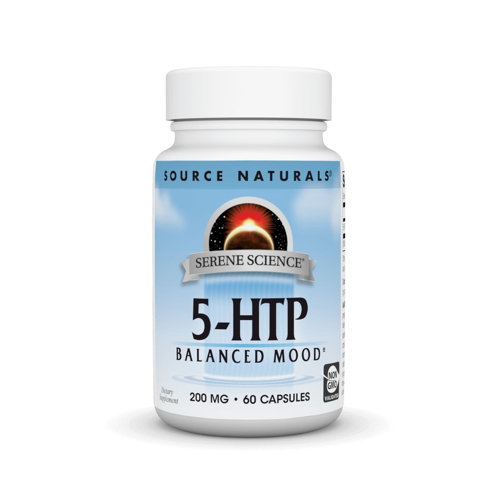 Sursa Naturale Serene Science 5-HTP 200 mg - 60 capsule