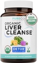 USDA Organic Milk Thistle and Dandelion Root - Silymarin Milk Thistle Liver Detoxifiere Formula cu extract de Artichoke pentru suport hepatic cuprinzător - Vegan non-GMO & Lab verificat (1 lună de aprovizionare)