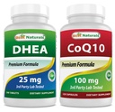 Cele mai bune naturale DHEA 100mg & COQ10 100 mg