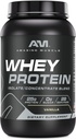 Muşchi uimitor 100% Whey Proteine pulbere * Formula avansată cu proteine Whey izolat ca un ingredient principal Împreună cu Ultra Filtrate de proteine concentrat (Vanilla, 2 lb)