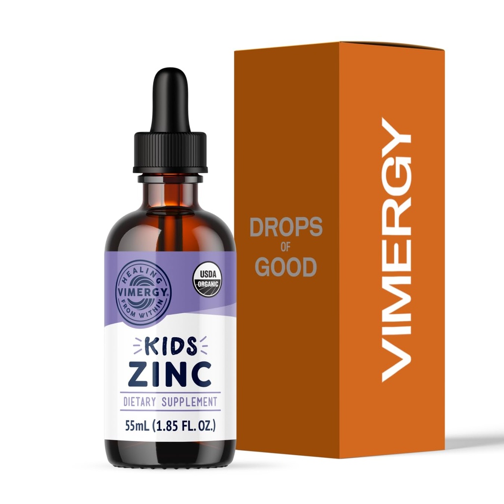 VIMERGY Kids USDA Lichid organic de zinc sulfat 