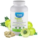 O planetă Nano Nutriţie Amla 500 mg Capsule Veggie (120 Servings), Amla Extract de fructe, High in Vitamina C pentru producţia de colagen & Immune Support, Non-GMO, Vegan, Gluten-Free