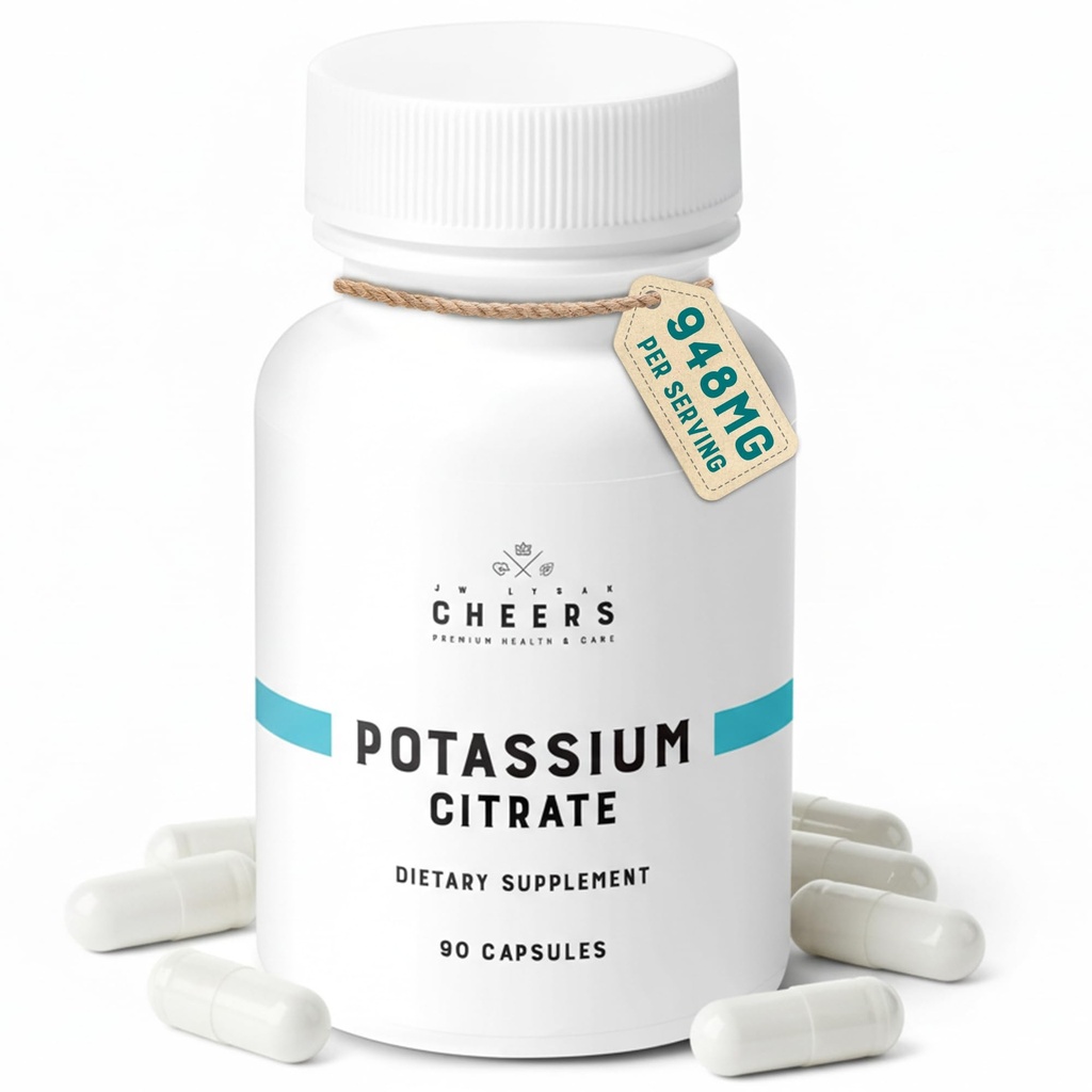Cheers Citrate de potasiu Suplimentul 