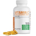 Bronson Vitamina C 1000mg Premium non-GMO comprimate de acid ascorbic, 100 Număr