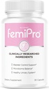LIVORKA FemiPro pastile de control al vezicii urinare - capsule FemiPro originale, Femi Pro de control al vezicii urinare Suplimentul de suport, Probitic pastile FemiPro pentru recenzii generale de sănătate și wellness, 30 capsule pentru 1 lună