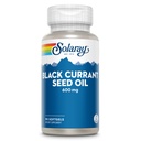 SOLARAY Black Currant Seed Oil 600 mg - Supporting Antioxidants, Gamma Linolenic Acid (GLA), Alpha Linolenic (ALA) și Linoleic Acid (LA) - Skin Health Support - 60-Day Guarantee, 90 Serv, 90 Softgels