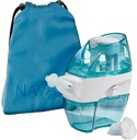 Navage Travel Bundle - Sistem de irigare nazală - Saline Nasal Clătire Kit cu 1 nas Curățător, 30 Sare Pods și Sky Blue Travel Bag