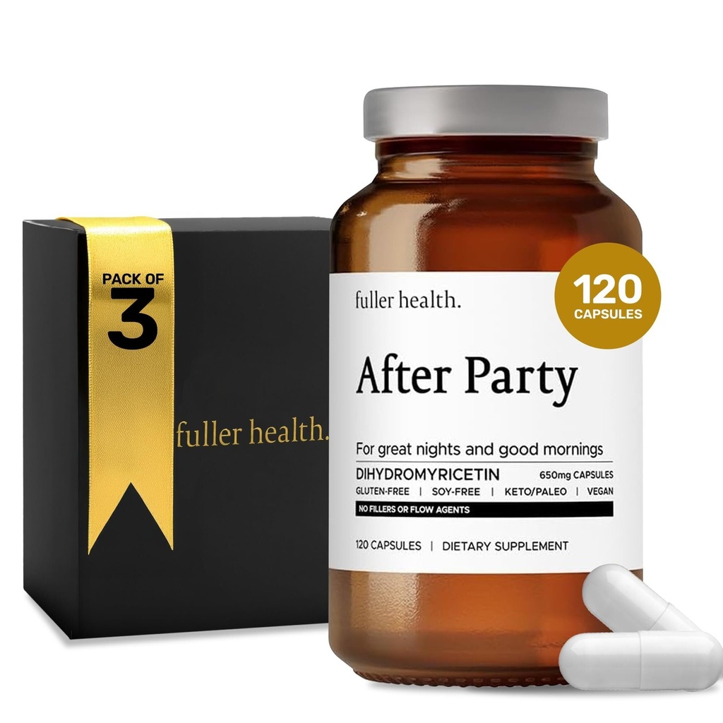 Fuller Health After Party DHM Dihidromyricetin Supplement 
