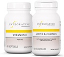 Terapice integrate Bundle cu activ B- Complex, 60 capsule & vitamina E, 60 Softgels - Active B- Complex pentru a sprijini metabolismul energetic * - Vitamina E pentru a sprijini Heart Health & Activitatea antioxidantă