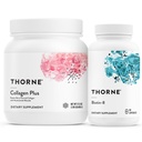 THORNE - Colagen Plus și Biotin 8 Bundle pentru piele radiantă, păr și unghii - 30 Serviri