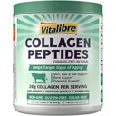 Bovine Colagen Peptides Pulbere pentru femei și bărbați, Grass-Fed Hidrolized Colagen Proteină tip I & III, Piele, Păr, Nails, Oase, Digestion, Nearbored, Non-GMO, Keto & GF, 22 Servings, 16oz
