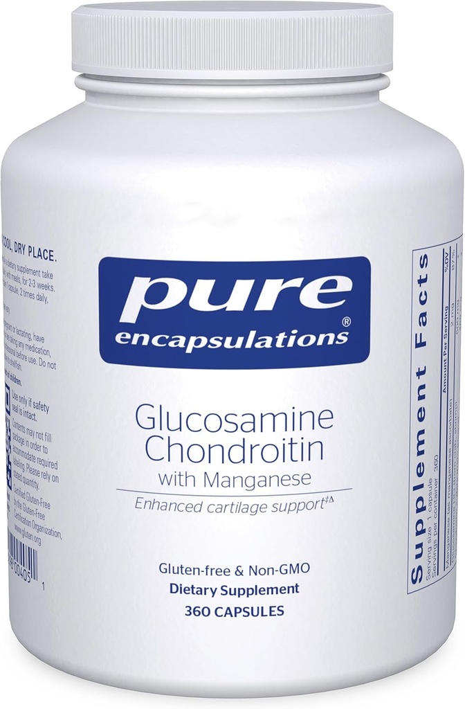 Pure Encapsulations Glucosamine Chondroitin with 