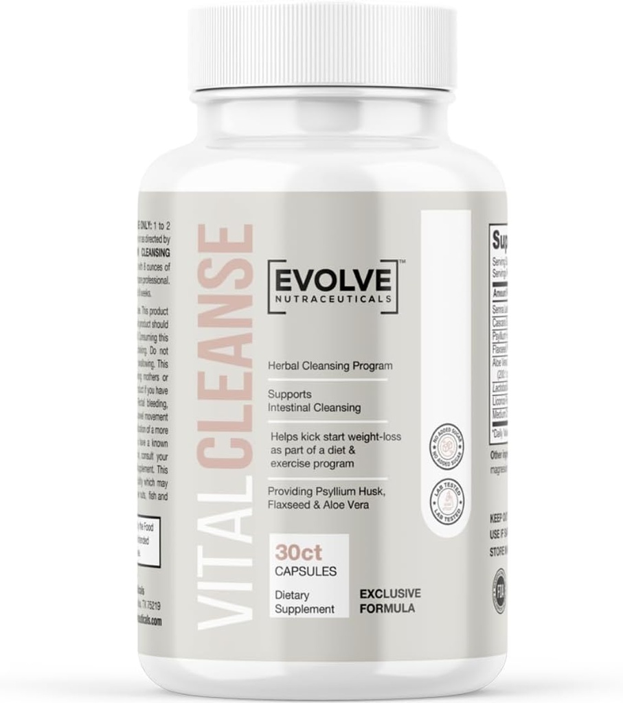 Evolve Vital Cleanse, Formula de detoxifiere naturală, Reînnoirea energiei și vitalitatea, Pregatiti-va de vacanta