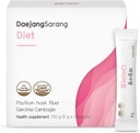 Daejang Sarang (Garcinia Cambogia, 30 Sticks) - Psyllium Husk Fiber Supplement, Digestive Health & Constipation Relief. Ingrediente pe bază de plante, extra Putere 5,500 mg & HCA 780 mg.
