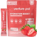 Venture Pal Pachete de praf Electrolit gratuit - Lichid Daily IV Drink Mix pentru hidratare rapidă și de recuperare a partidului 