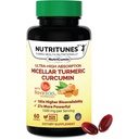 Curcumina Turmeric Supliment 1000mg pentru suport comun-185x Biodisponibil si absorbtie ridicata cu tehnologie NovaSOL 60 NutriCumin Softgels