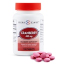 Supliment ranberry de mare-potență de GeriCare- 450 mg tablete de afine pure pentru tractul urinar Sănătate- Prevenirea UTI naturale pentru bărbați și femei- OMG, Gluten și lactate concentrat merișor gratuit [100 conte]