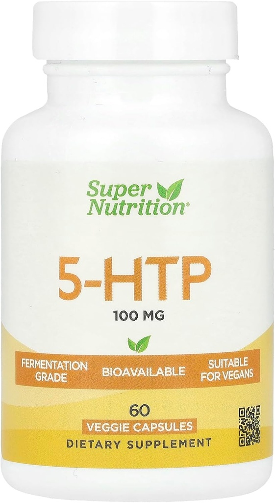 SuperNutriţie 5-HTP, 100 mg, 60 Capsule vegetale