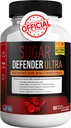 Sugar Defender Ultra - Formula avansată cu vitamine, minerale, Banaba Leaf, și mai mult - 60 capsule, Vegan, Non-GMO, Gluten-Free (1)