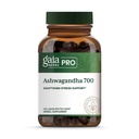 GAIA HERBS PRO Ashwagandha 700 - Healthy Immune Supplement* - Single-Herb Formula cu Organic Ashwagandha - Vegan, Gluten-Free, Soy-Free - 120 lichid Fito-Caps (60 Servings)