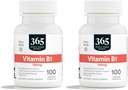 365 de Whole Foods Market, Vitamina B1 100Mg, 100 comprimate (Pachet de 2)