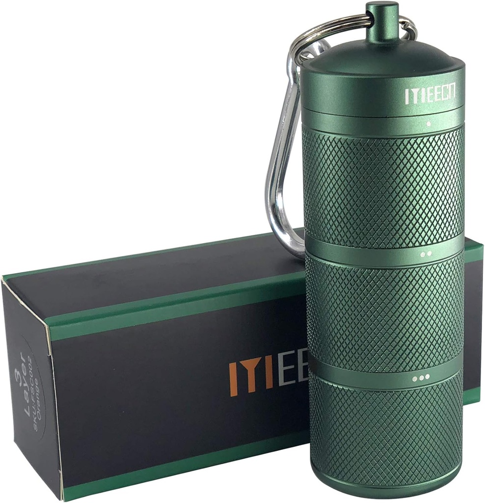 Trei straturi mare organizator Pilula, Aluminiu, Metal Dispensers, rezistent la apa, poate stoca pastile orice Dimensiuni, Vitamine, Cod Ulei de ficat, Suplimente și medicamente (Green)