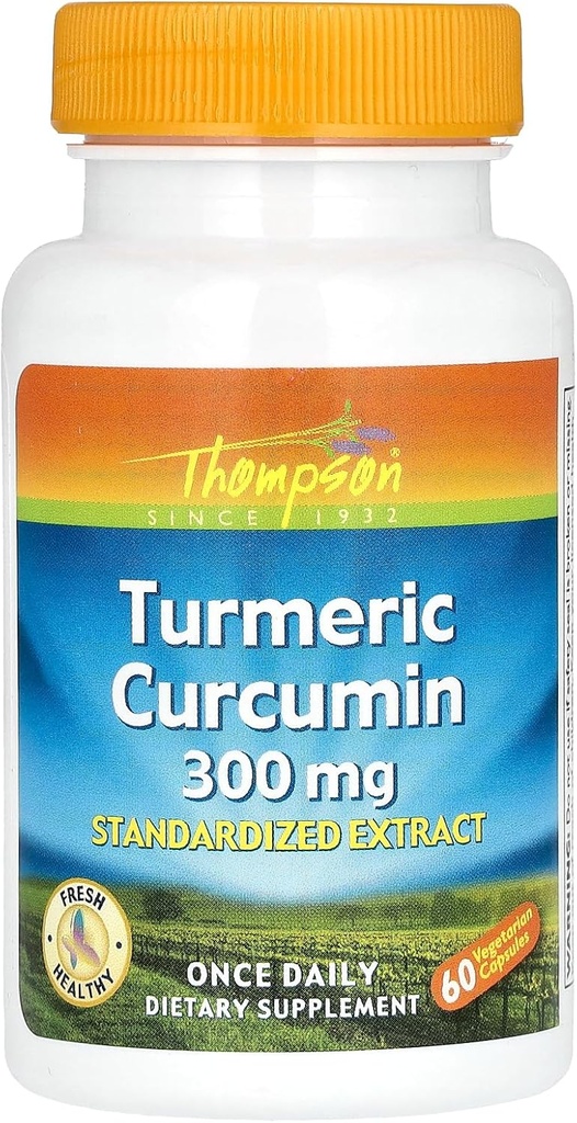Extract de turmeric 300mg Thompson 60 capsule