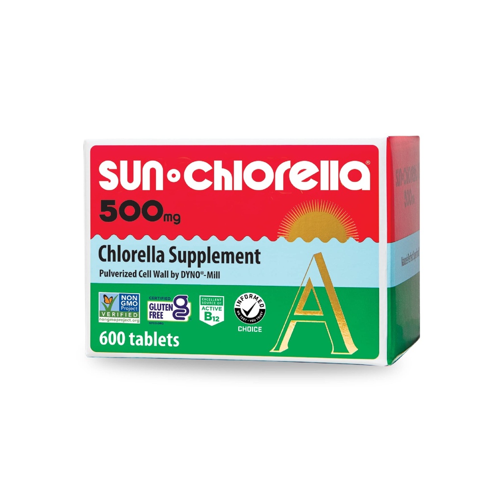 Sun Chlorella A comprimate - 500 mg - 600 comprimate