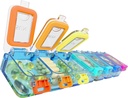 BEXEEN Weekly Medicina Organizator de pastile impermeabil 7 zile mari Pilula cutie de pastile de zi cu zi caz drăguţ de vitamina Organizator Portable Pilula de călătorie Deţinătorul de pastile XL Supliment de medicamente Dispenser O zi