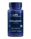 Extensie de viaţă Clorofilină, antioxidant şi ADN Suport pentru sănătate, Gluten-Free, non-GMO, Vegetarian, 100 Capsule vegetariene