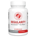 Silver Fern Regularity Supliment Digestive Capsules Brand - 1 flacon = 30 capsule = 30 zile de aprovizionare - Mucosave FG (Prickly Pear Polysaccharides & Olive Leaf Polyfenols) & SunFiber