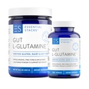 Stack-uri esențiale L-glutamină Home & Away Bundle - L Glutamina pulbere și capsule