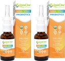 LiviaOne Nasal Spray, All-Natural Plant Probiotic Sinus Spray 1 Fl Oz (Pachet de 2)