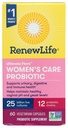 Capsulele probiotice pentru reinnoirea vietii feminine, sustine echilibrul pH-ului pentru femei, vaginale, urinare, digestive si imune, L. Rhamnosus GG, lactate, soia si gluten-free, 25 miliarde CFU - 60 Ct