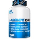 Evlution Nutrition Oxid azotic Booster L-Arginina Supliment - potenta mare Oxid nitric de oxid de azot cu 1500mg de L Arginina HCL pentru pompe de energie crestere musculara si vascularitate nu Booster
