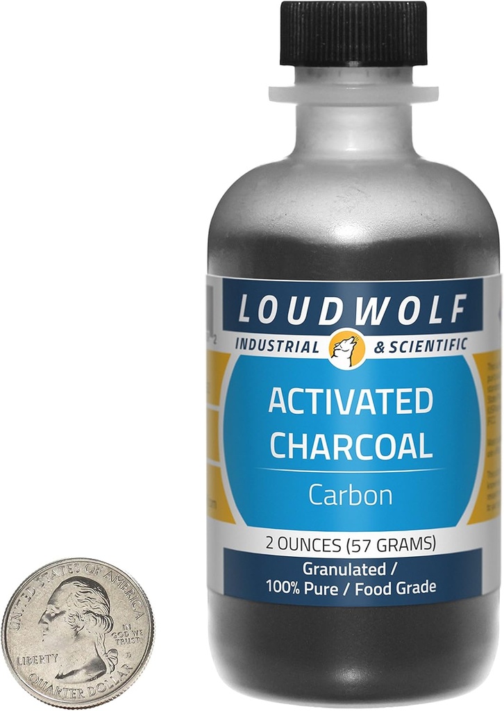 Charcoal/Fine Grains / 2 Onces / 100% Pure Food Grad