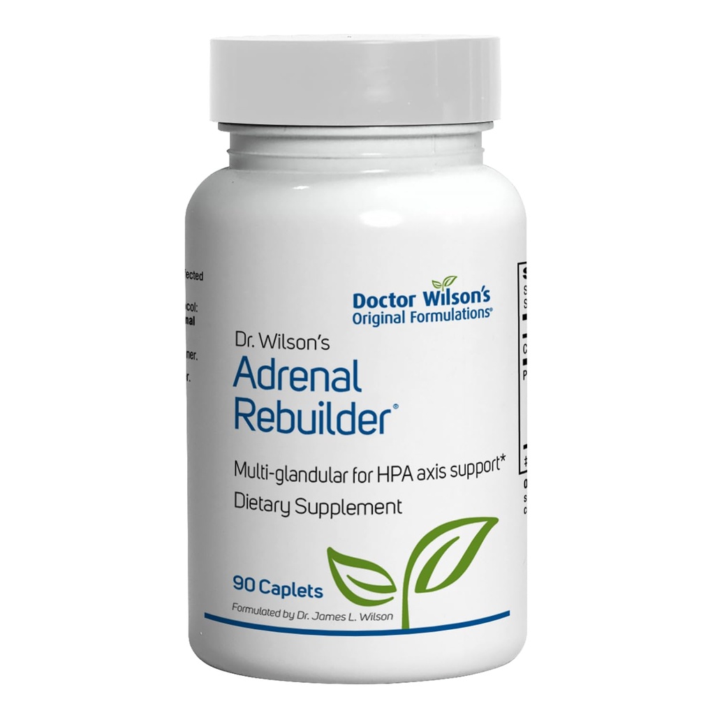 Reconstructor suprarenal Dr. Wilson 90 caplete multiglandulare Inclusiv Cortex adrenal pentru suport suprarenal și HPA Axis