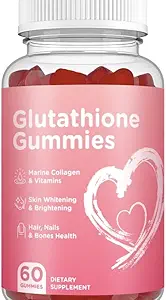 Glutatione Skin Care - Skin Brightening - Gummie Colagen - Anti-Aging L-Glutatione - Marine Collagen & Vitamine