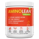 RSP NUTRITION AminoLean Natural Pre Workout pulbere, Sucralose Free Amino Energy with No Artificial Dyes, Vegan BCAAs and Weight Management, Mango, 25 Serv