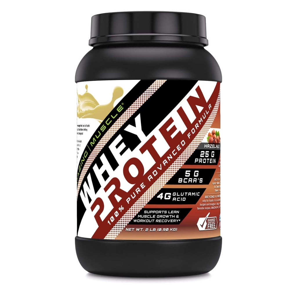 Amazing Muscle Whey Proteina Izolat & Concentrat 25 G pe supliment de servire 
