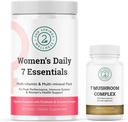 Feminină Vitality Bundle - 7 Complex de ciuperci & Femei de zi cu zi 7 esențiale pentru wellness completă