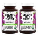 FarmHaven USDA Organic Milk Thistle Capsulele de Thistle 