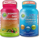 Femeie: Multivitamine si suport probiotic Bundle 