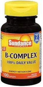 Sundance Vitamine B- Complex 100% zilnic, 100 Conte Fiecare (2)
