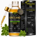Picături organice de ulei de Oregano - 1000 Serviri, 12 Luna de aprovizionare, Ulei sălbatic de Oregano 9X Carvacrol, Immune & Digestive de sprijin, non-GMO, Supliment alimentar de plante, Alternative la uleiul de Oregano Tincture
