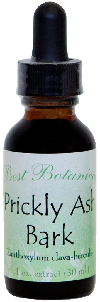 Cele mai bune botanice Prickly Ash Bark Extract 1 oz.