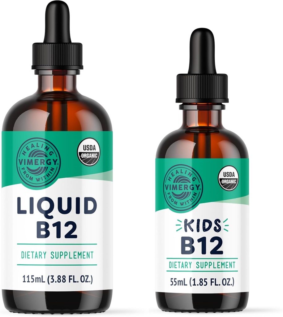 Vimergy B12 (115 ml) și Kids B12 (55 ml) - Bundle