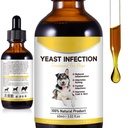 Tratament de infectie naturala a toxinelor pentru câini, tratament de infectie a urechii cainelui, ajutor pentru alergii cainelui, ajuta la sustinerea mancarimii, relief inflamatie & mai mult, tratament de infectie a urechii pentru câini - 2 fl oz